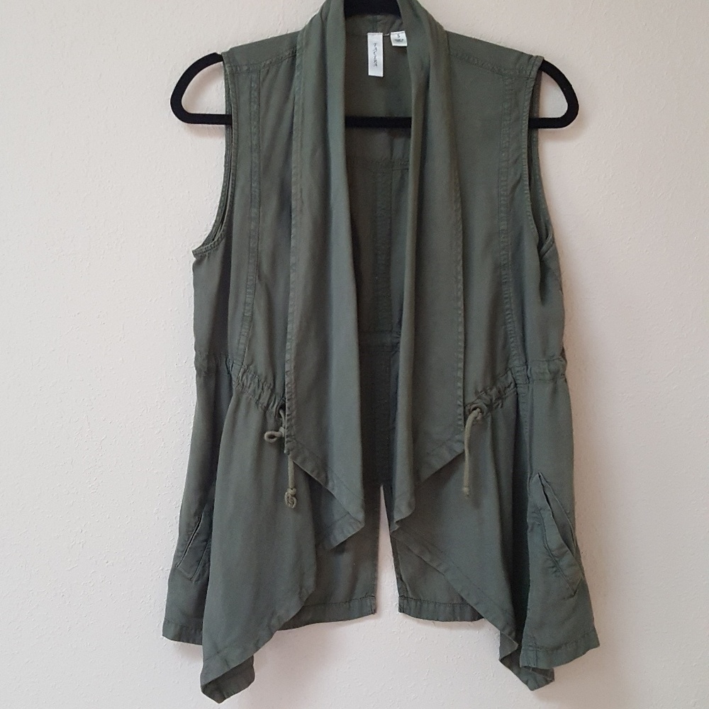 [Tacera] Light Weight Olive Utility Vest